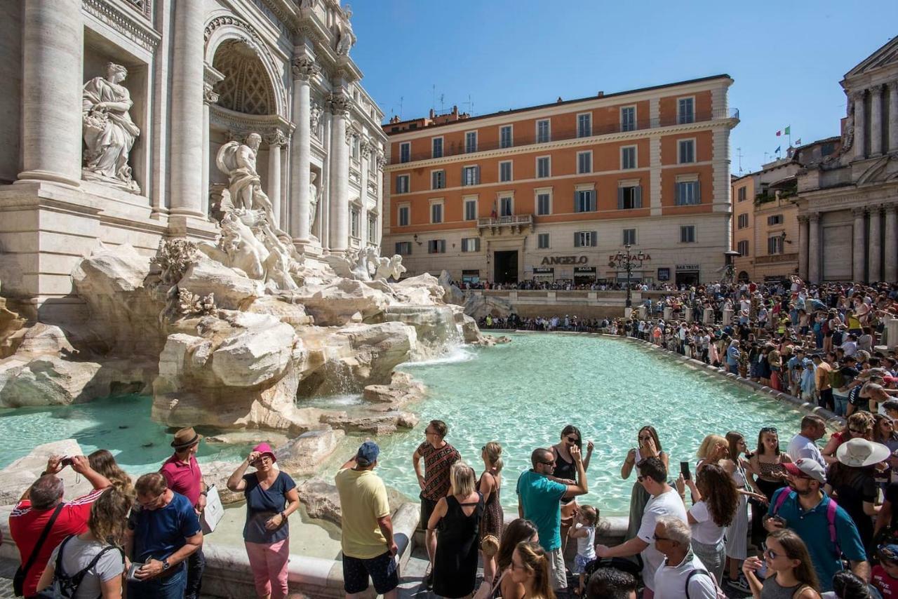La Finestra Su Fontana Di Trevi - Charming View Apartment Rome Exterior photo